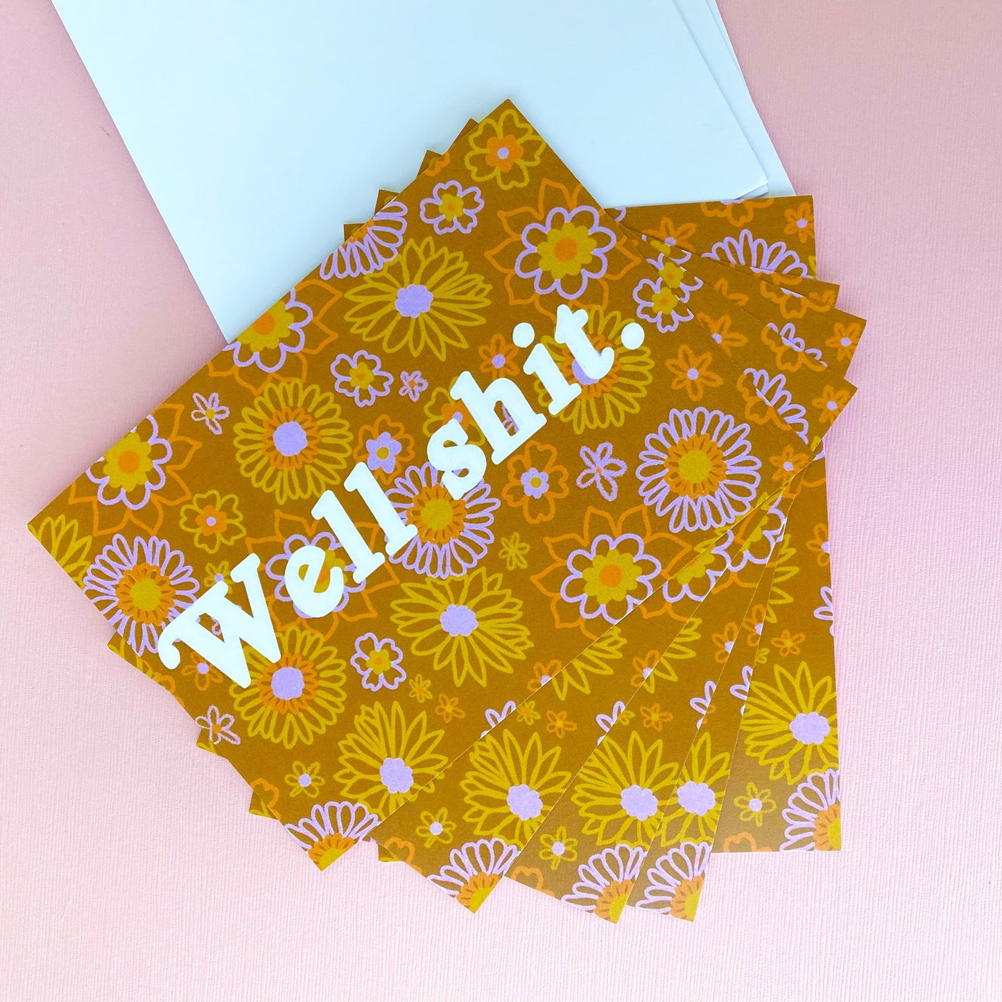 well shit post cards