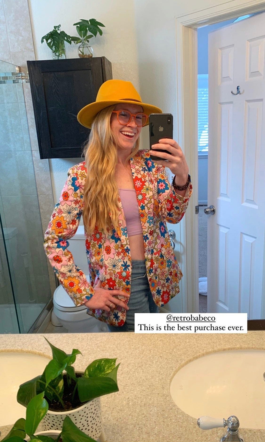 flower power blazer