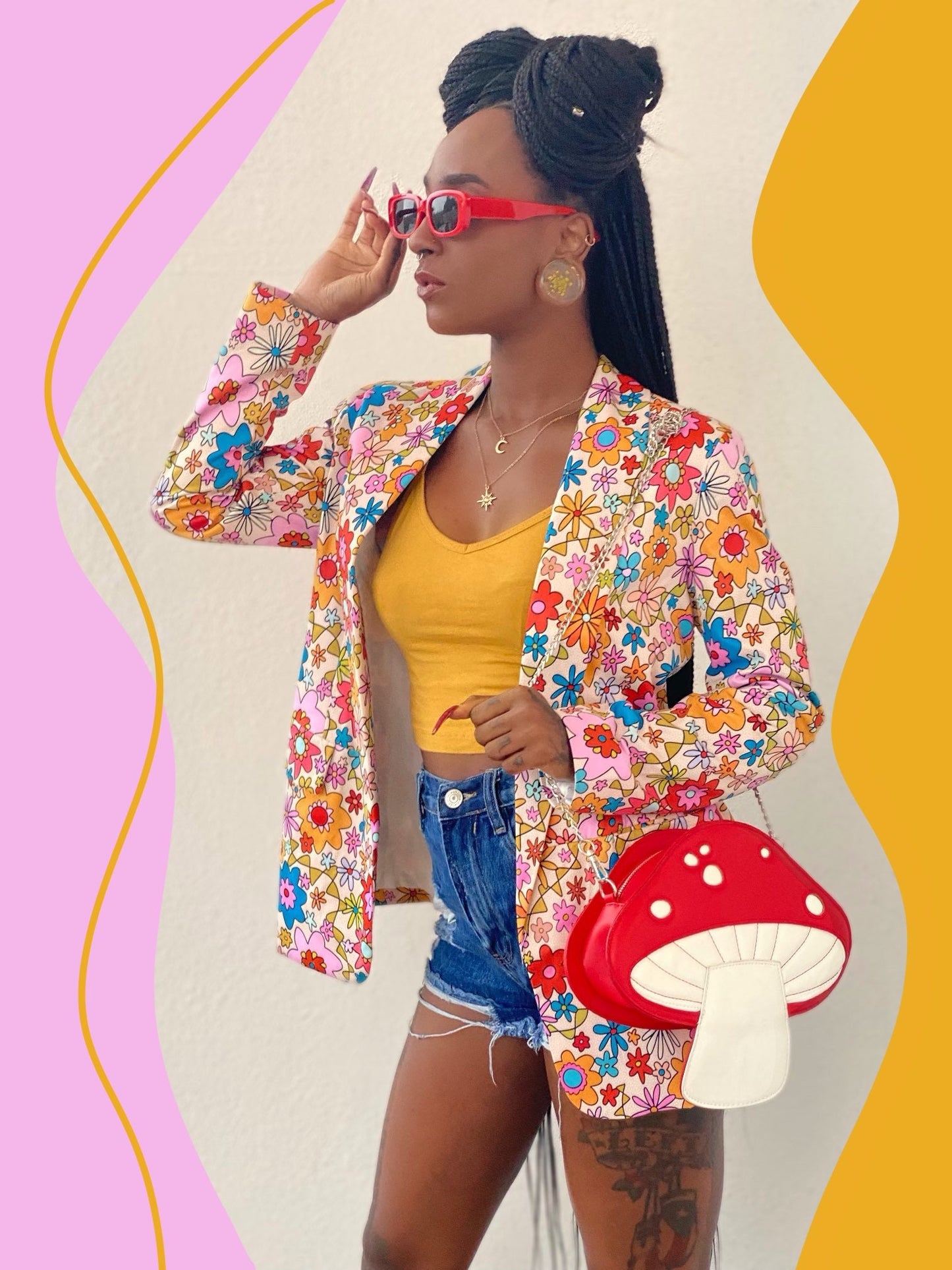 flower power blazer