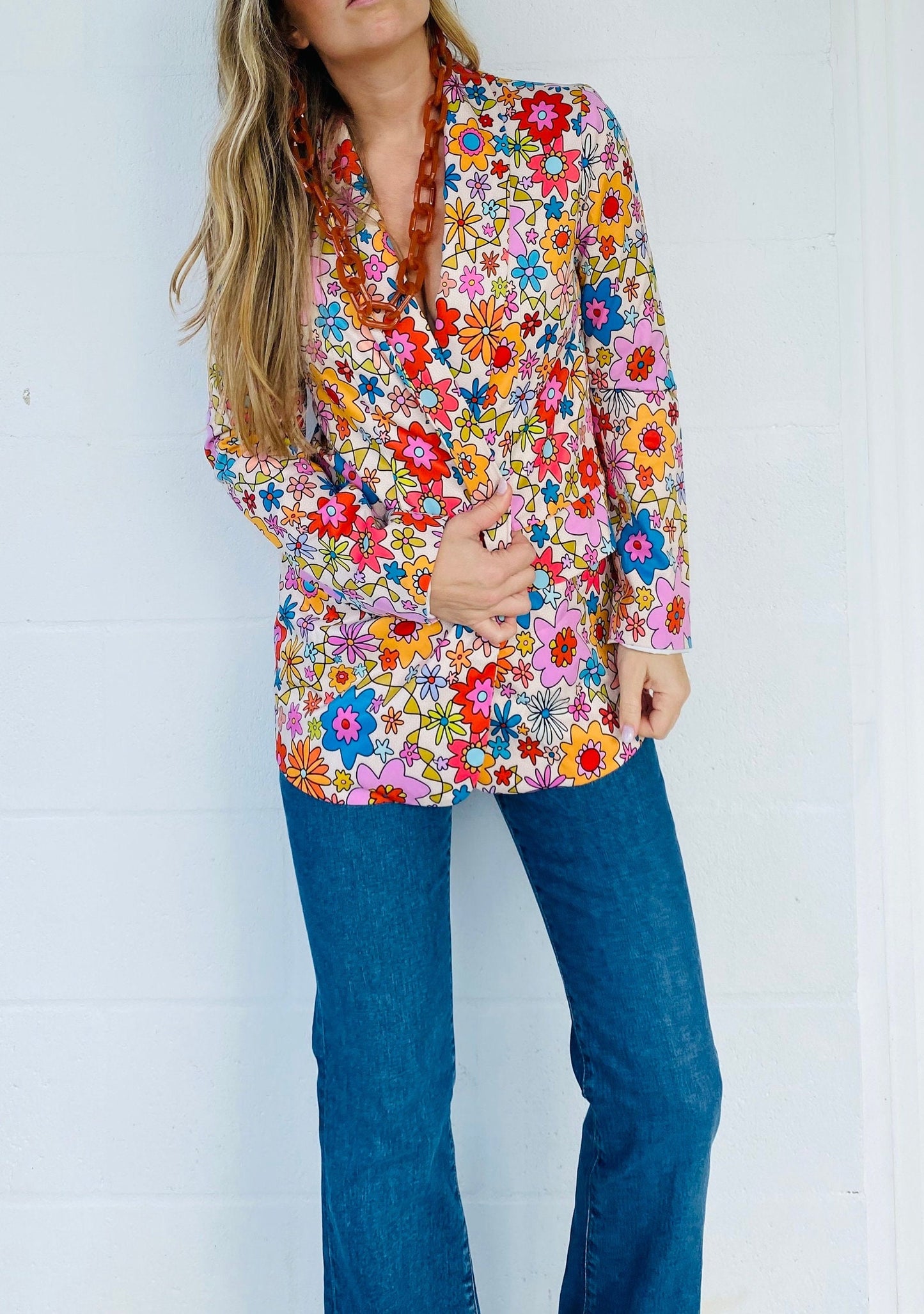 flower power blazer