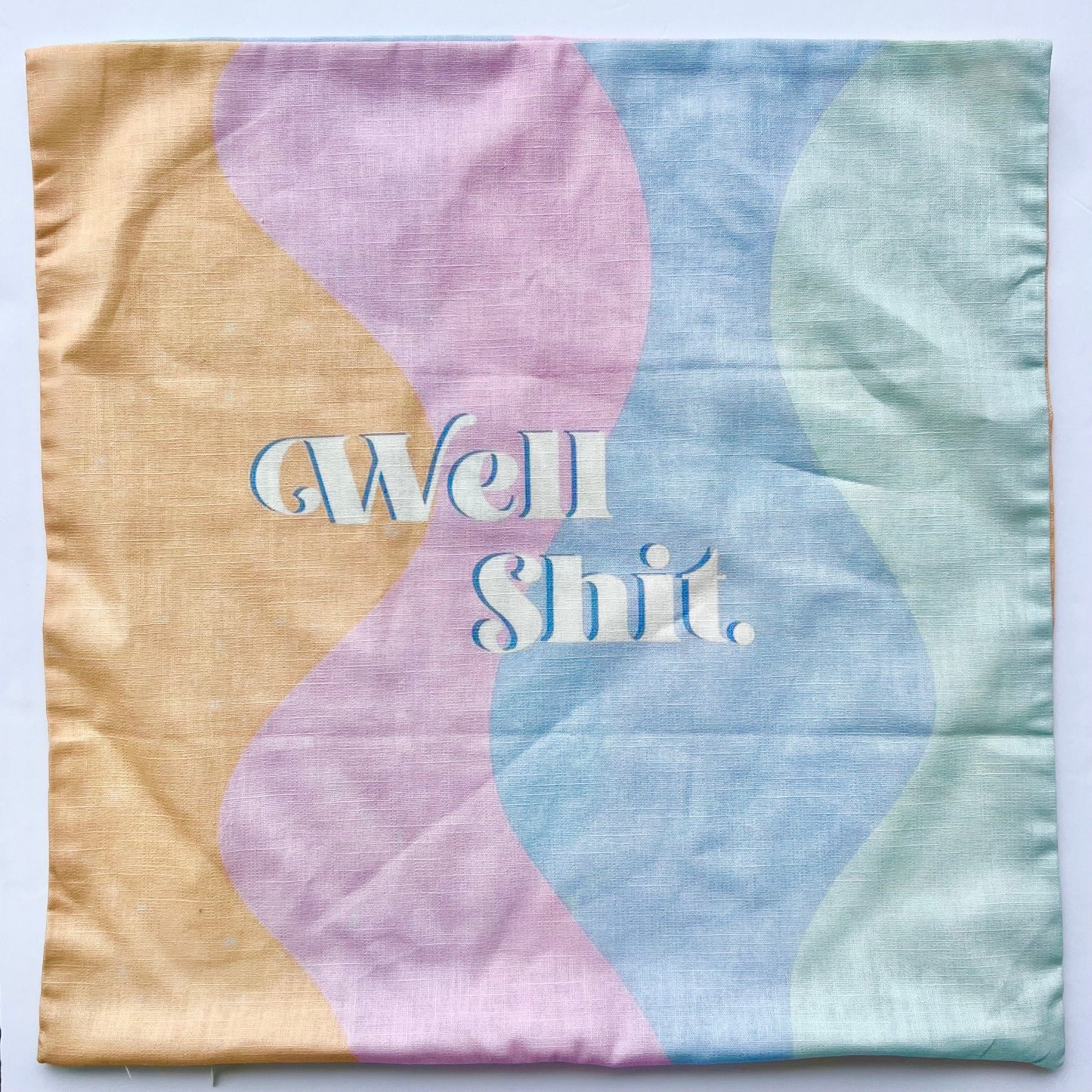 well sh!t pillow cover