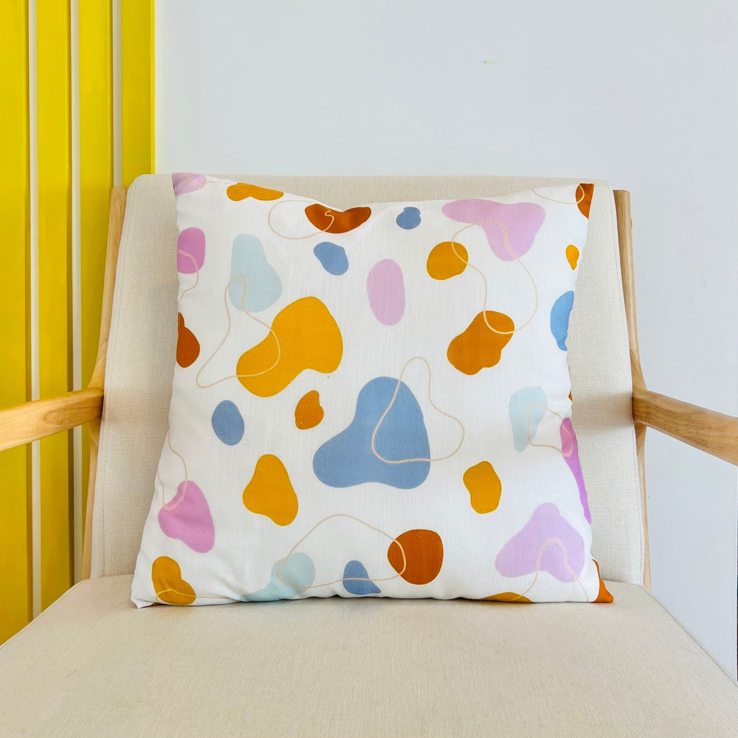 blob pillow cover